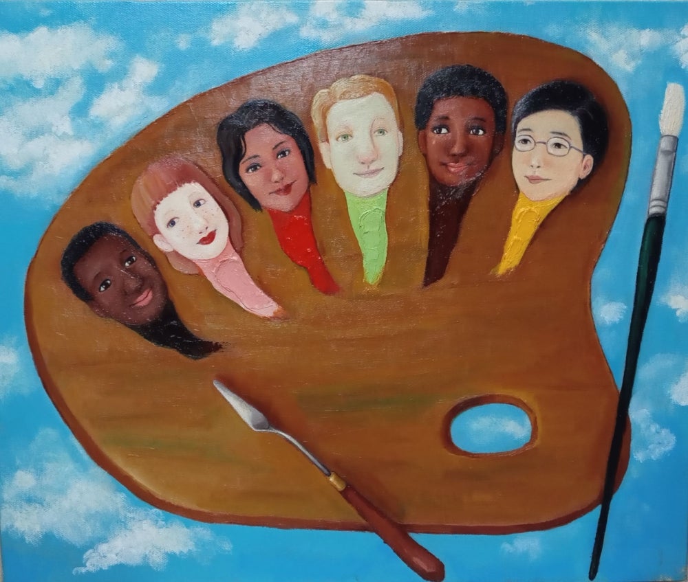 kazoGalleryのSKIN COLOR ON THE PALETTEの写真