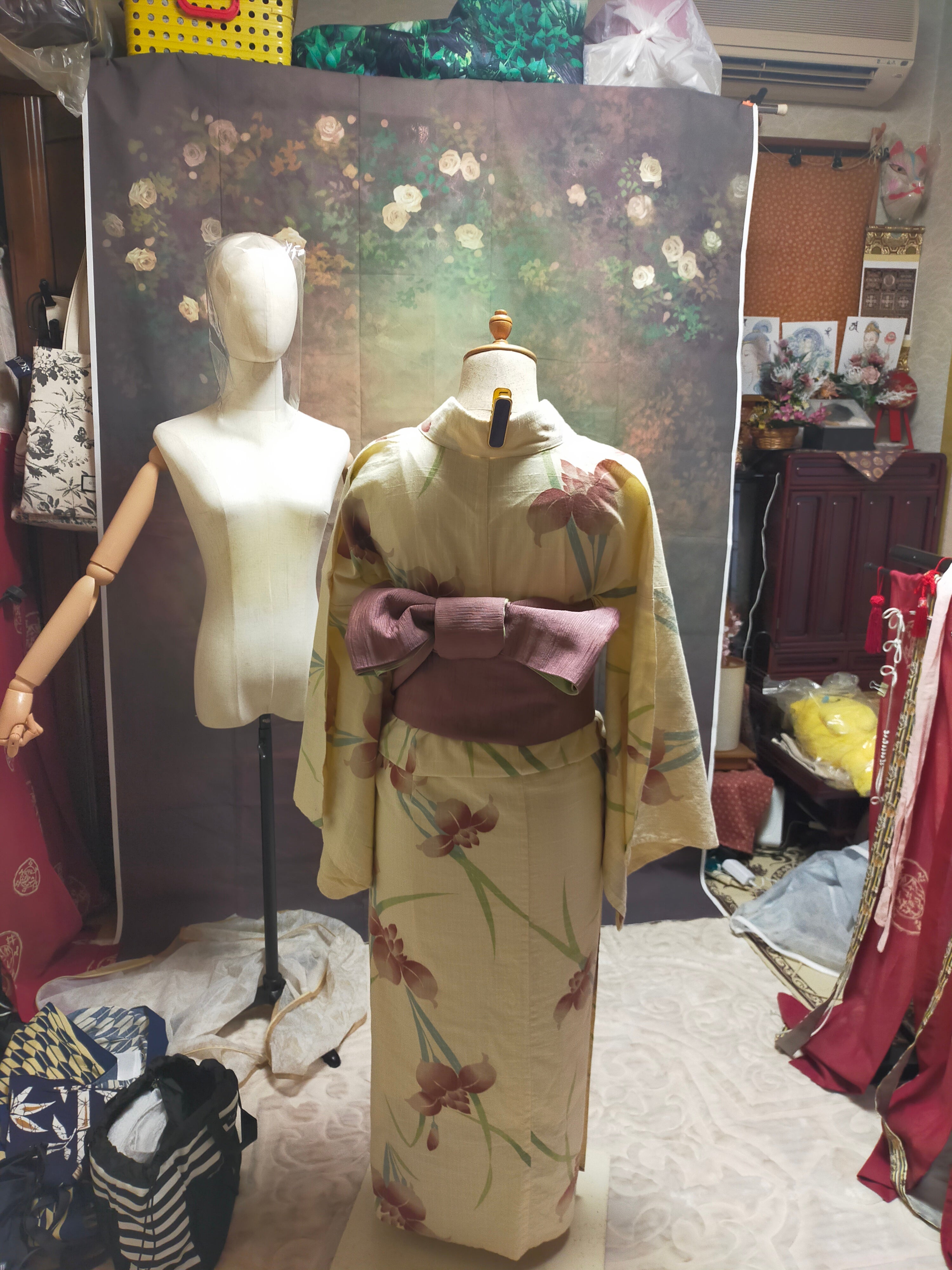 着付け教室　茶々の着付けレッスン　他装の写真