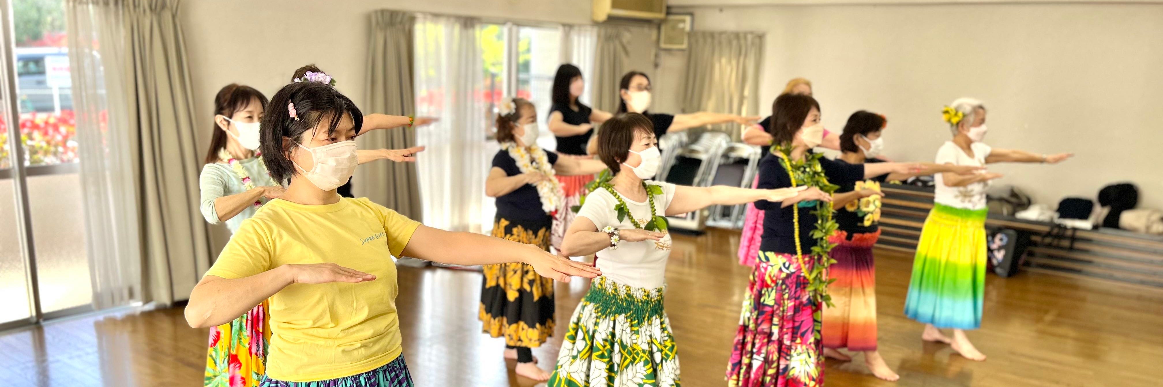 フラダンス教室 フイ オ オーリノリノ フラスタジオ