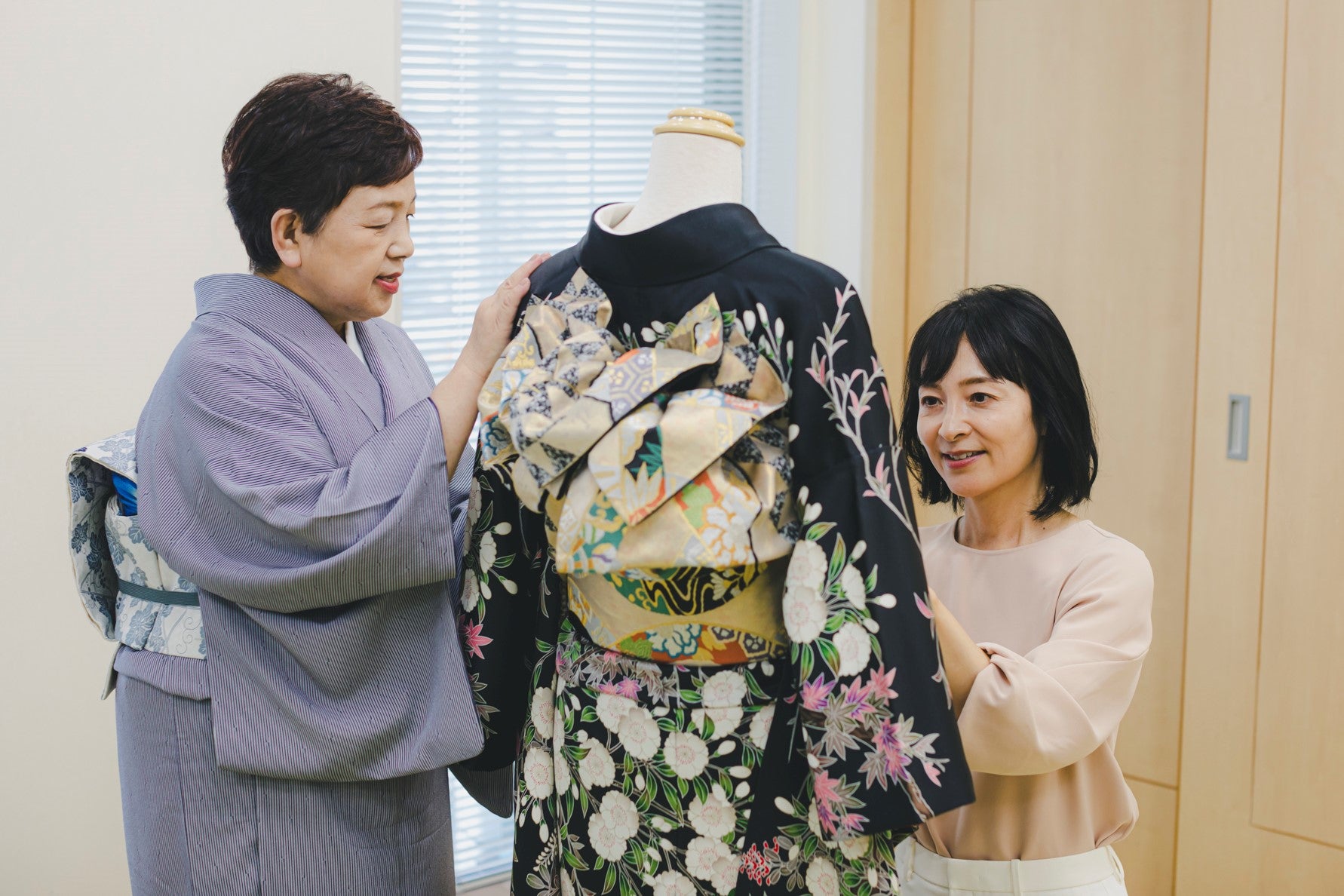 長沼静きもの学院　新宿校の【着付師育成科】無料体験レッスンの写真