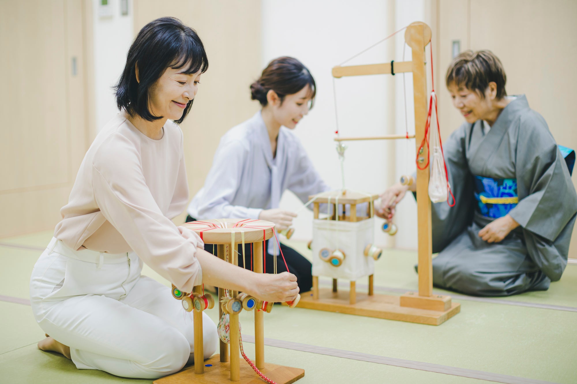 長沼静きもの学院　新宿校の【くみひも科】入学無料体験レッスンの写真