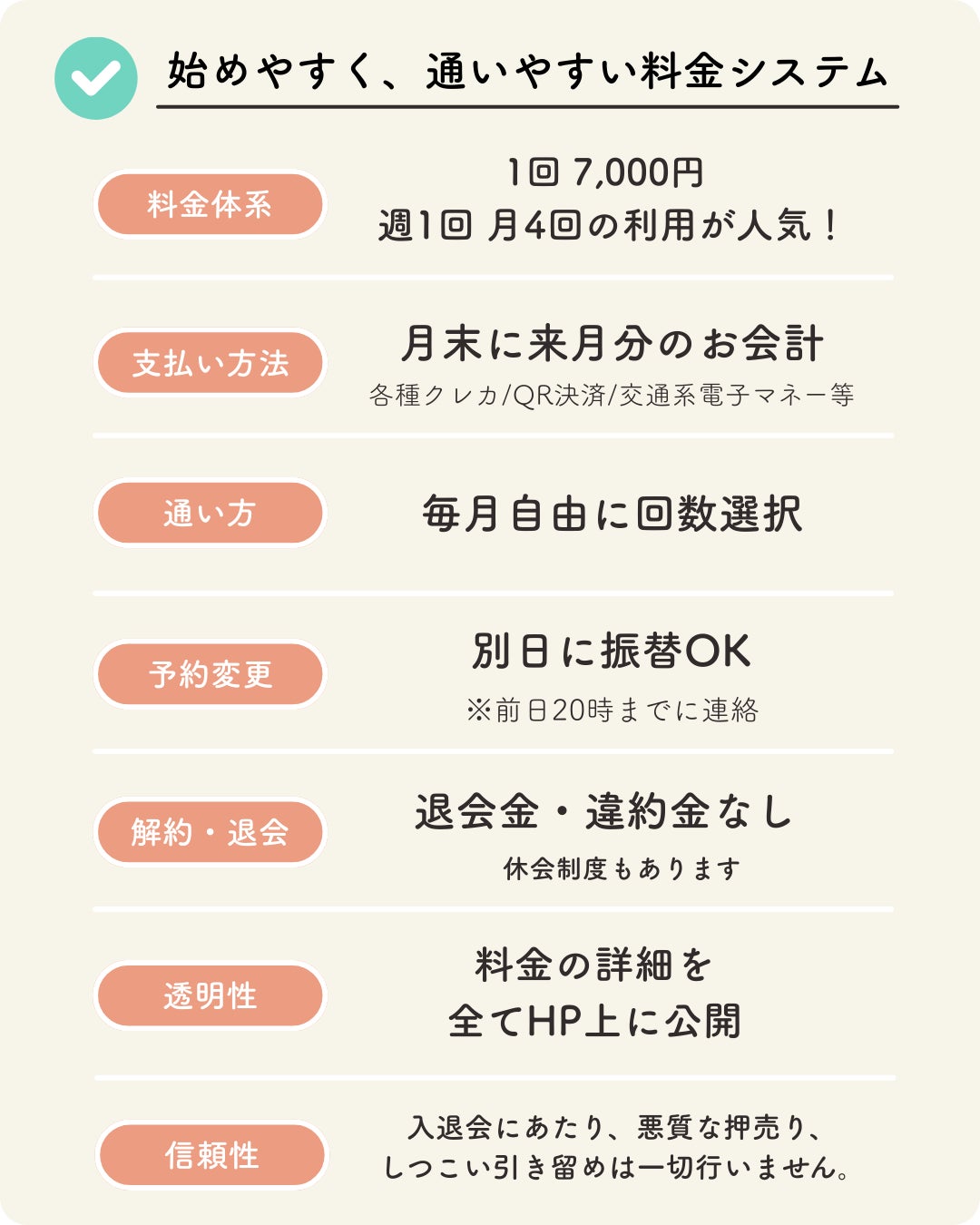 APTROOM 札幌篠路店のシステムの写真