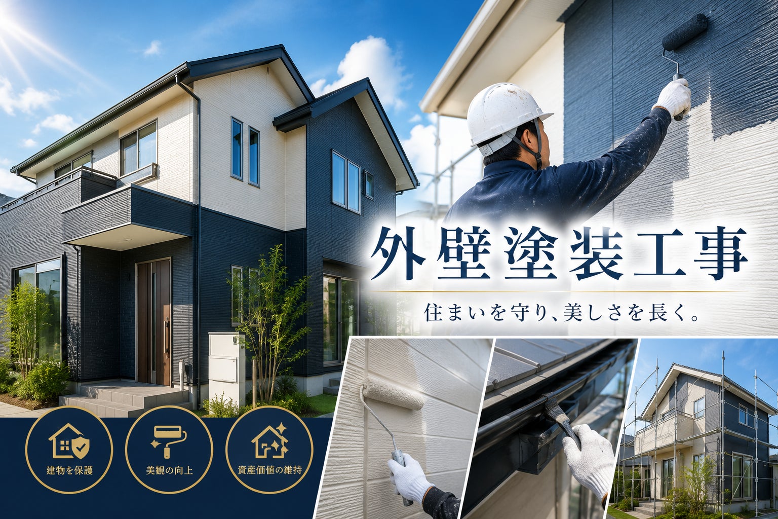 株式会社RENOVESTの④ 外壁塗装･屋根工事の写真