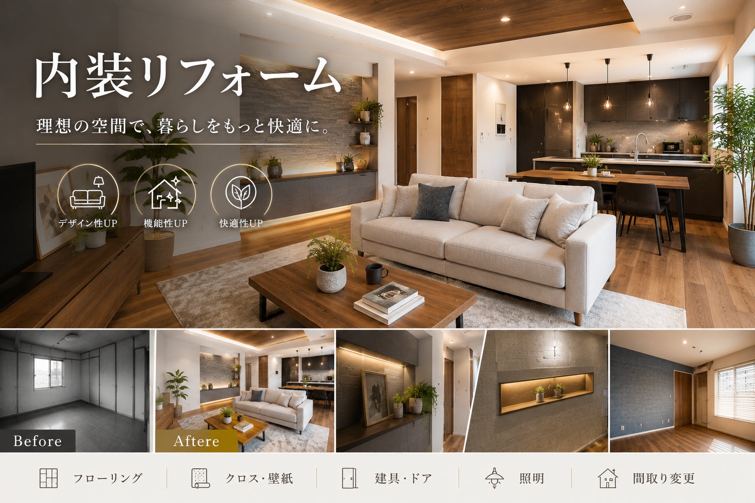 株式会社RENOVESTの⑥ 内装リフォームの写真