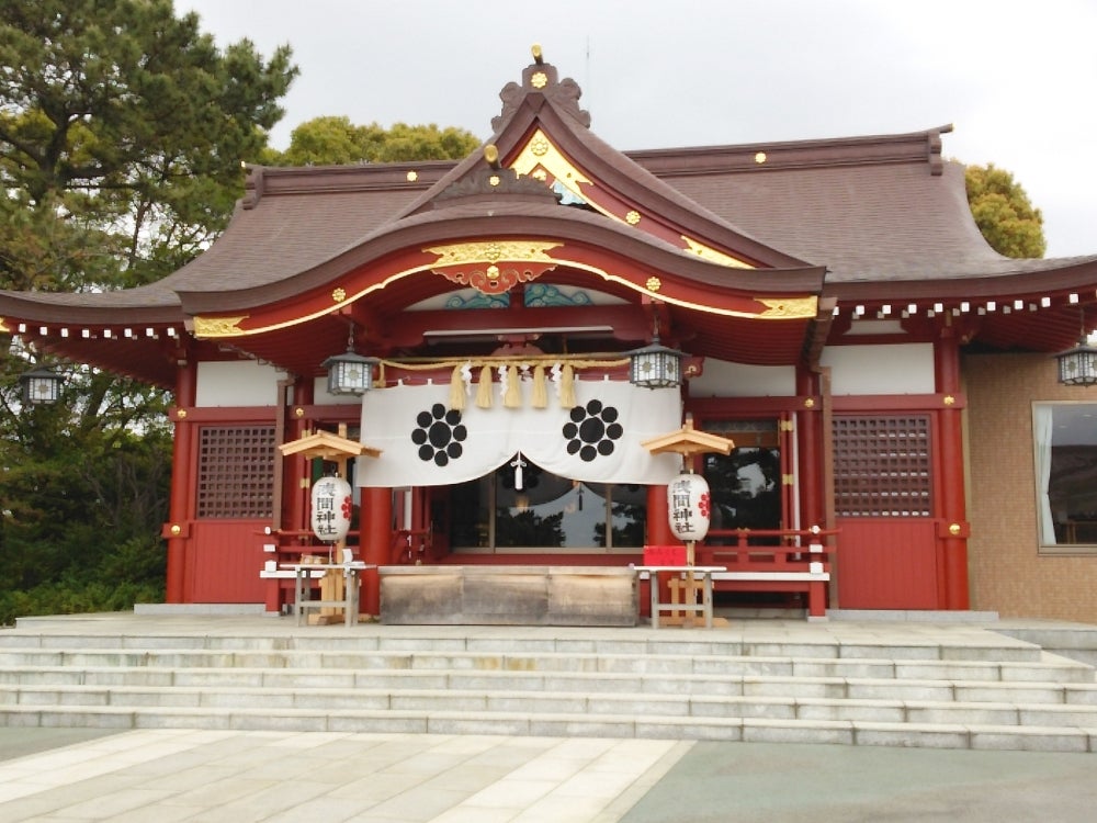 稲毛浅間神社の雰囲気の写真