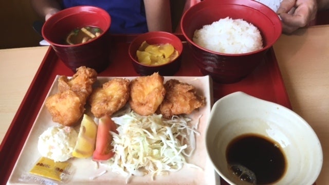 ジョイフル安城桜井店の料理の写真 - とり天定食