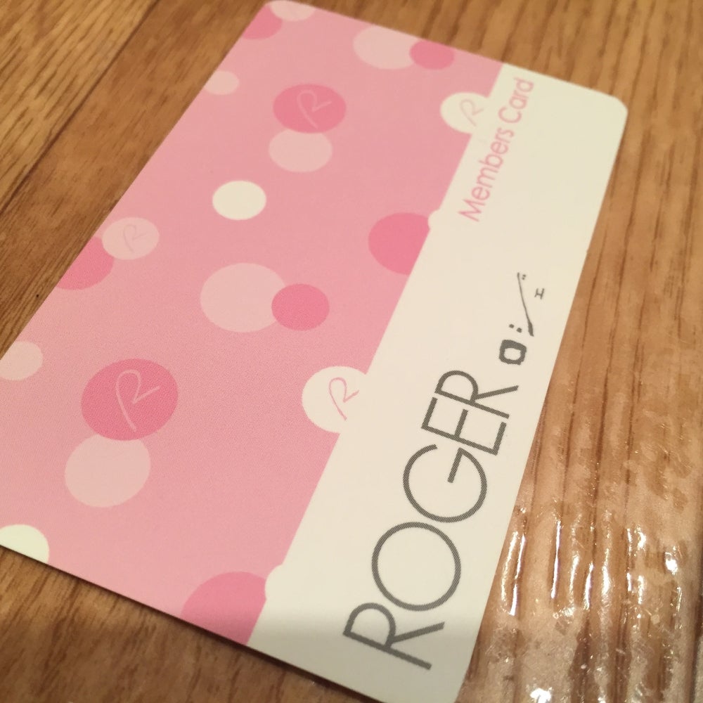 ROGER 【ロジェ】 イオン西岡店のその他の写真 - カードも作っていただきました