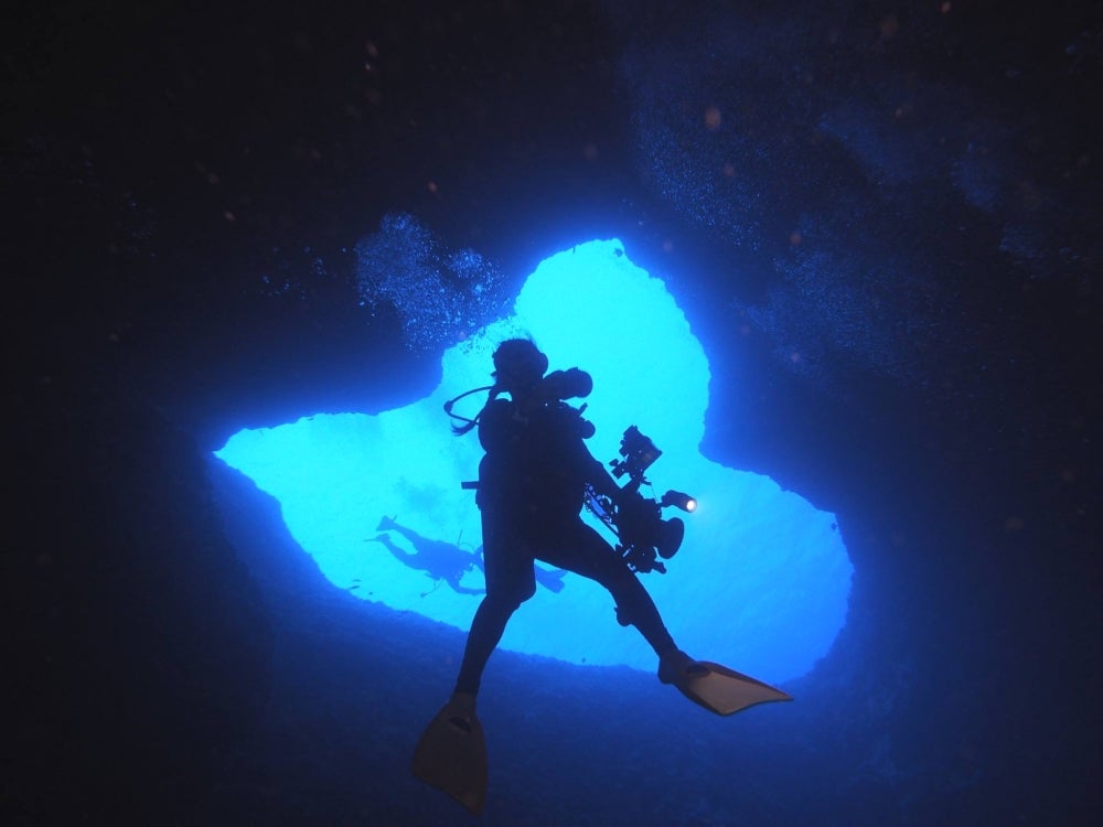 ダイビングショップ 我侭潜水・DIVE110のその他の写真 - Guam Blue hole 