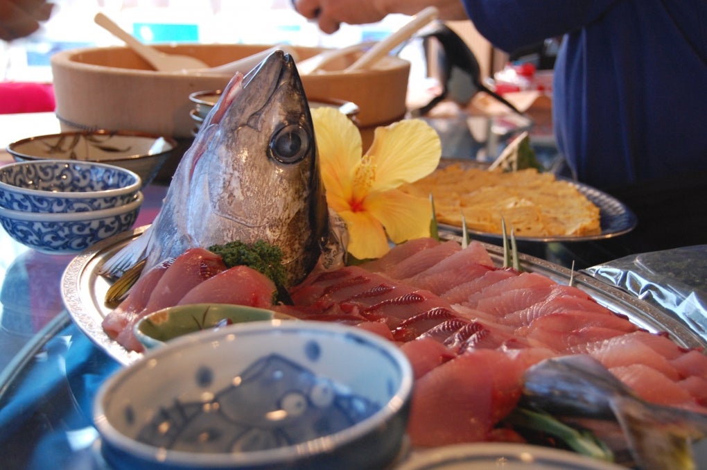 沖縄リゾートの料理の写真