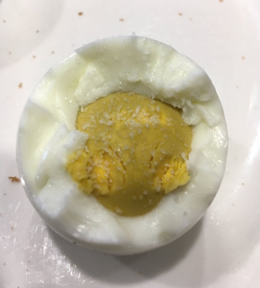 ガスト安城住吉店の料理の写真 - ゆで卵の出来栄え