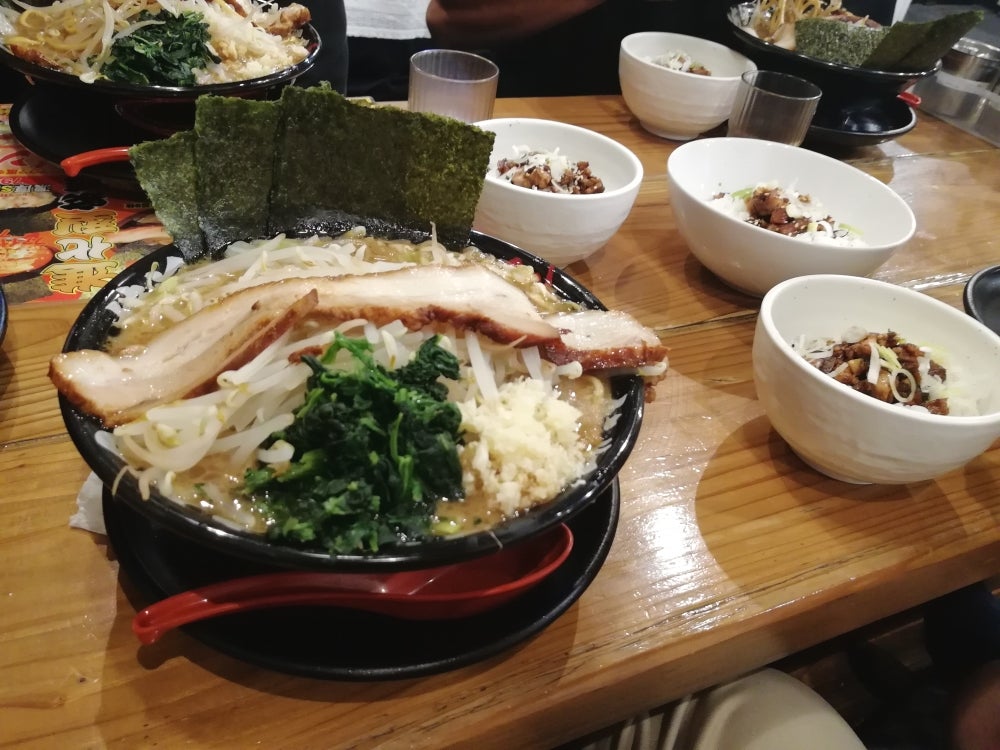 ラーメン 虹ノ麺 小山店の料理の写真