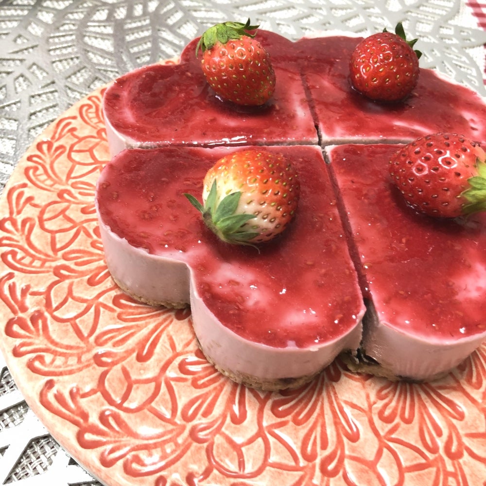 ロースイーツ南浦和教室の商品の写真 - ローバレンタインケーキ