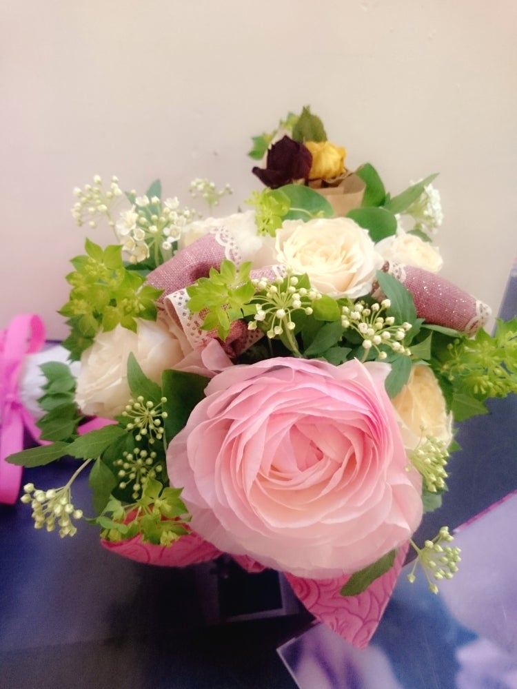 花と住まいのお店　AilaRose　「アイラローズ」　の商品の写真 - ほわっとした薔薇がかわいい